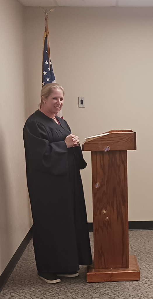 Manchester Township Clerk Performs First Wedding