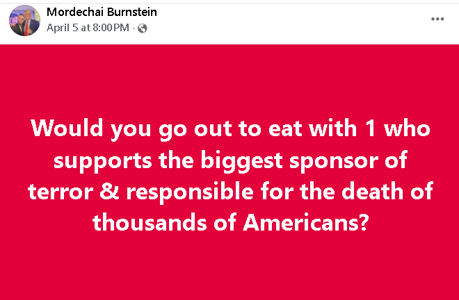 Facebook Post Becomes Political Issue