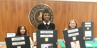 Ocean County Students Honored As “Public Health Ambassadors”