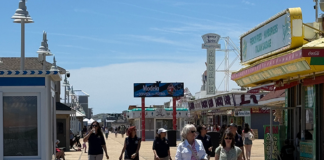 Cigarette Sparks Seaside Heights Boardwalk Fire
