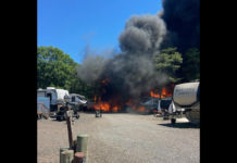 RVs Destroyed In Massive Blaze At Ocean County Campground