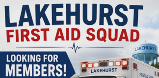 Lakehurst First Aid Squad Seeks New Members