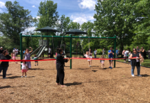 Country Village Celebrates Reopening Of Two Restored Playgrounds