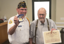 Atomic Veteran Recognized By American Legion