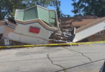 VIDEO: Storm Damage Triggers Roof Collapse At A Shore Area Motel