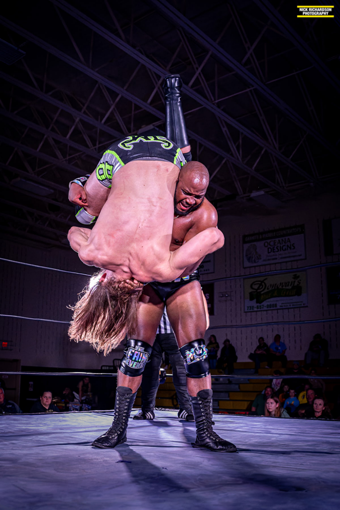 Pro Wrestling Takes Over Brick Brewery