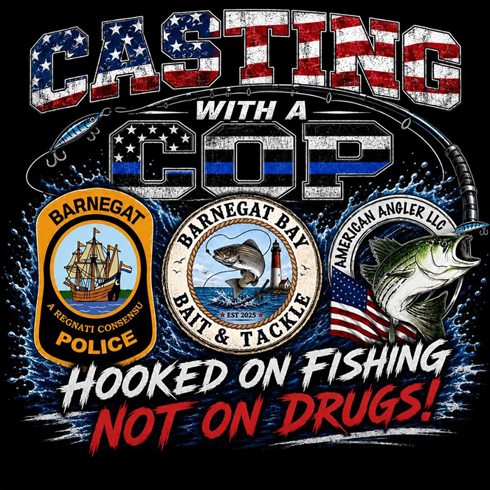 Casting With A Cop Returns To Barnegat