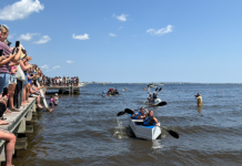 Cardboard Boat Race Can’t Be Sunk