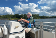 A View From The Water At Manasquan Reservoir