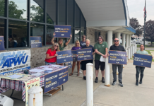 Postal Workers Rally Against Privatization