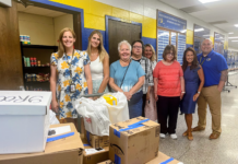 Community Partnership Restocks Care Closet For School