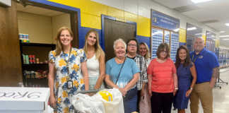 Community Partnership Restocks Care Closet For School