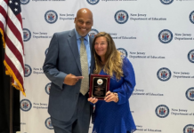 Germano Named Ocean County Teacher of the Year