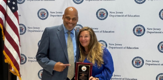 Germano Named Ocean County Teacher of the Year