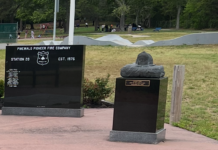 Firefighter Monument Vandalized