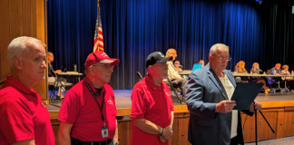 Veterans And Policewomen Honored